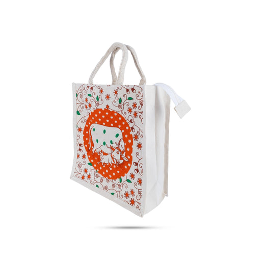 Shopping Bag - 10 x 10 Inches | Canvas Bag With digital Print / Handbag/ Tote Bag for Women - Bags & Pouches