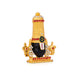 Balaji Murti - 3 x 3 Inches | Multicoloured Stone Balaji Statue/ Gold Polish Tirupati Balaji Idol for Car Decor - Car Stand & Car Accessories