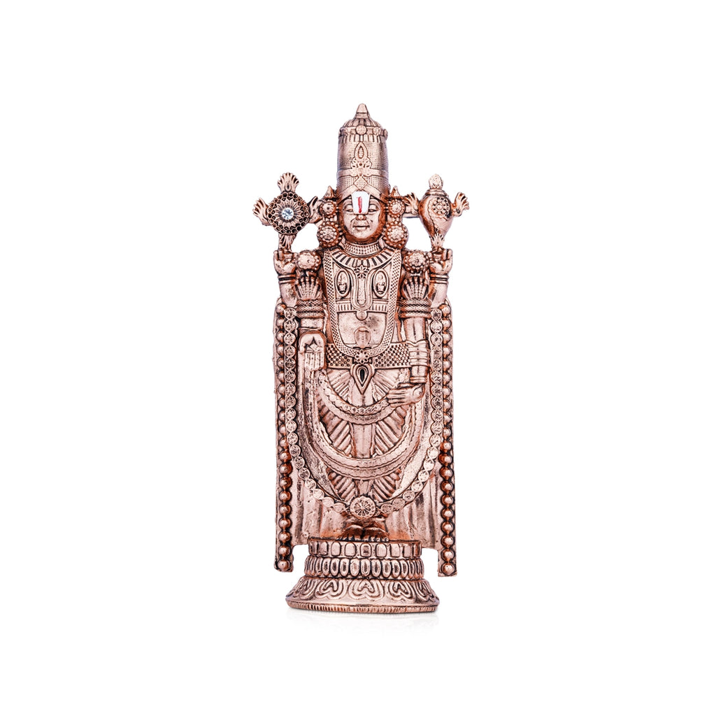 Balaji Murti - 5 x 2 Inches | Balaji Statue/ Tirupati Balaji Idol for Pooja