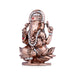 Ganesh Murti - 3 x 2.25 Inches | Copper Statue/ Vinayaka Idol/ Ganpati Murti for Pooja - Copper Murties