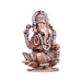 Ganesh Murti - 3 x 2.25 Inches | Copper Statue/ Vinayaka Idol/ Ganpati Murti for Pooja - Copper Murties