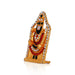 Balaji Murti With Back Stand | Gold Polish With Stone Balaji Idol/ Multicolour Stone Perumal Statue for Car Decor - Car Stand & Car Accessories