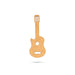 Guitar - 1.25 x 0.5 Inches | Musical Toy/ Wooden Guitar for Home Décor - Traditional Games & Toys