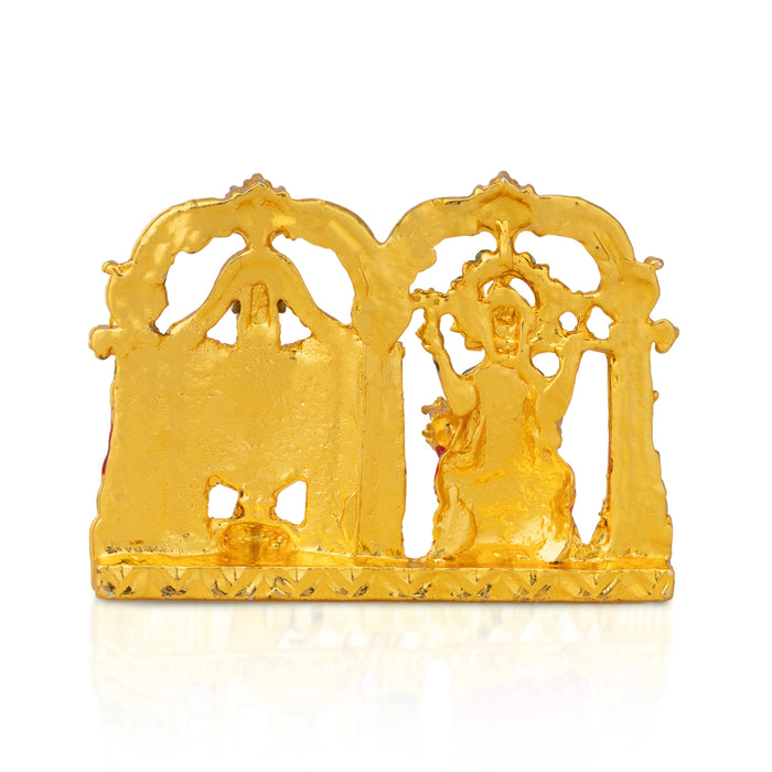 Balaji Lakshmi Idol With Arch Standing - 1.5 x 2 Inches | Balaji Murti With Laxmi Statue For Home Decor