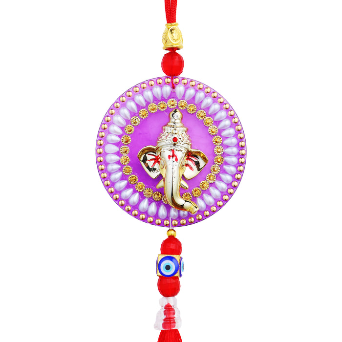 Car Hanging  - 13 x 3 Inches | Car Mirror Hanging/ Car Decorative Accessory/ Assorted Design - Car Stand & Car Accessories