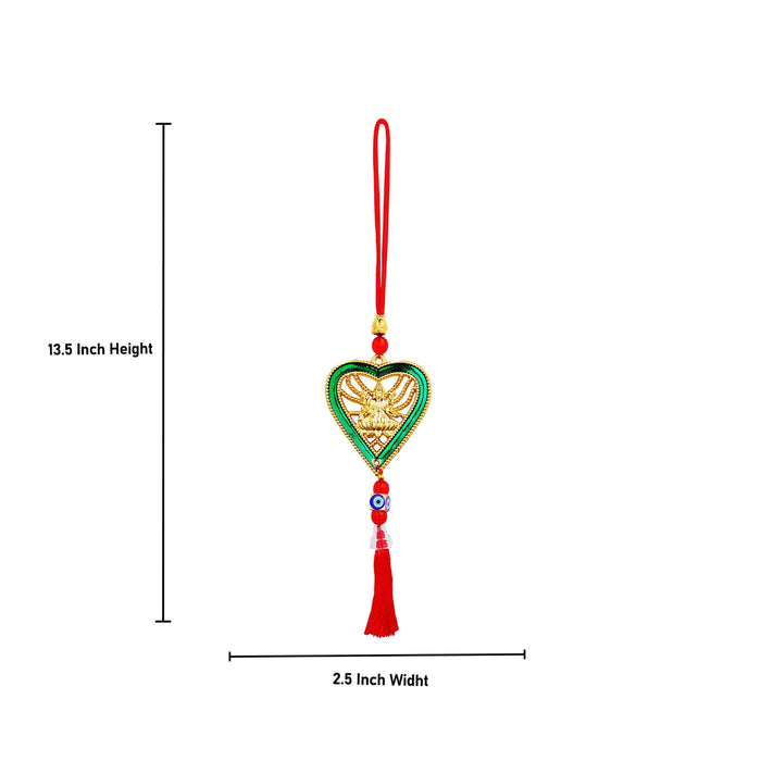 Car Hanging  - 13.5 x 2.5 Inches | Car Mirror Hanging/ Car Decorative Accessory/ Assorted Design - Car Stand & Car Accessories