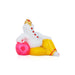 Ganesha Murti - 2.5 x 2 Inches | Resin Idol / Vinayagar Statue / Ganpati Idol for Pooja - Fibre Murties