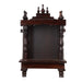 Pooja Mandapam - 6 x 12 Inches | Wooden Temple Base and Top/ Wooden Pooja Mandir for Home - Home Puja Mandir