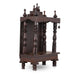 Pooja Mandapam - 6 x 12 Inches | Wooden Temple Base and Top/ Wooden Pooja Mandir for Home - Home Puja Mandir