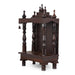 Pooja Mandapam - 6 x 12 Inches | Wooden Temple Base and Top/ Wooden Pooja Mandir for Home - Home Puja Mandir