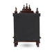 Pooja Mandapam - 6 x 12 Inches | Wooden Temple Base and Top/ Wooden Pooja Mandir for Home - Home Puja Mandir