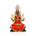 Kanchi Kamatchi Amman Statue with Decoration - 18 x 10 Inches | Resin Statue/ Kamakshi Idol for Pooja - Fibre Murties