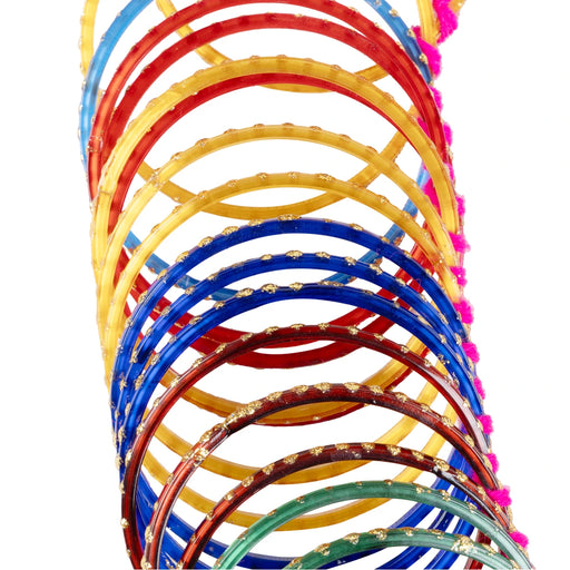 Glass Bangle Garland | Valayal Malai/ Garland With Bangles/ Valaiyal Maalai for Deity - Neck & Body Accessories