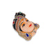 Stone Decorative Andal Face - 8 x 6 Inches | Paper Mache Devi Face/ Ammavari Face for Deity Decor - Head & Face Accessories