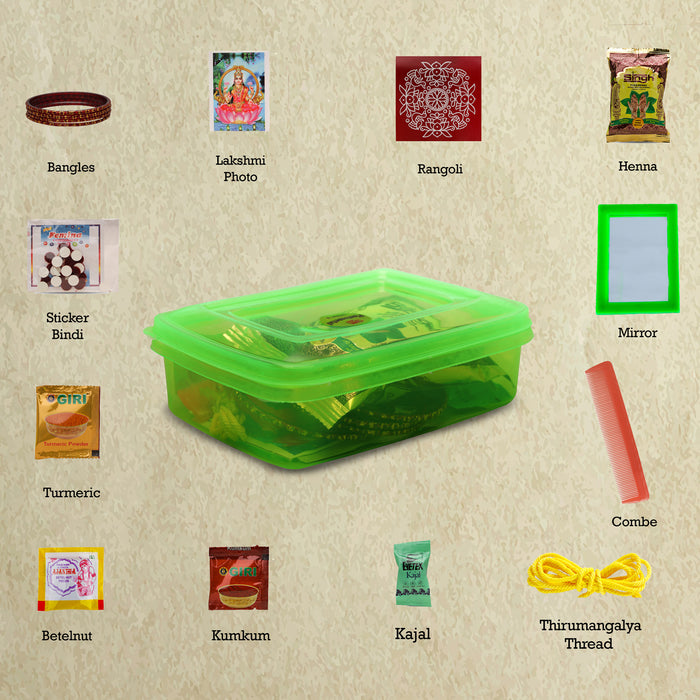 Giri Thamboolam Set - Box | Sumangali Set/ Thambulam Pack/ Return Gift for Navratri