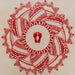 Rangoli Sticker - 12 x 12 Inches | Kolam Sticker/ Muggulu Sticker/ Readymade Rangoli Sticker for Floor Decor - Kolam & Rangoli