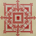 Rangoli Sticker - 12 x 12 Inches | Kolam Sticker/ Muggulu Sticker/ Readymade Rangoli Sticker for Floor Decor - Kolam & Rangoli