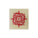 Rangoli Sticker - 12 x 12 Inches | Kolam Sticker/ Muggulu Sticker/ Readymade Rangoli Sticker for Floor Decor - Kolam & Rangoli