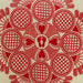 Rangoli Sticker - 12 x 12 Inches | Kolam Sticker/ Muggulu Sticker/ Readymade Rangoli Sticker for Floor Decor - Kolam & Rangoli