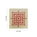 Rangoli Sticker - 12 x 12 Inches | Kolam Sticker/ Muggulu Sticker/ Readymade Rangoli Sticker for Floor Decor - Kolam & Rangoli