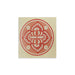 Rangoli Sticker - 12 x 12 Inches | Kolam Sticker/ Muggulu Sticker/ Readymade Rangoli Sticker for Floor Decor - Kolam & Rangoli