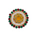 Acrylic Rangoli Design | Kalash Design Muggulu Rangoli Kolam/ Kundan Stone Kolam Design for Home Decor - Kolam & Rangoli