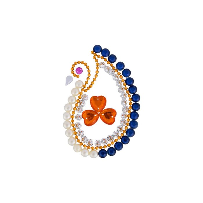 Acrylic Rangoli Design | Kalash Design Muggulu Rangoli Kolam/ Kundan Stone Kolam Design for Home Decor