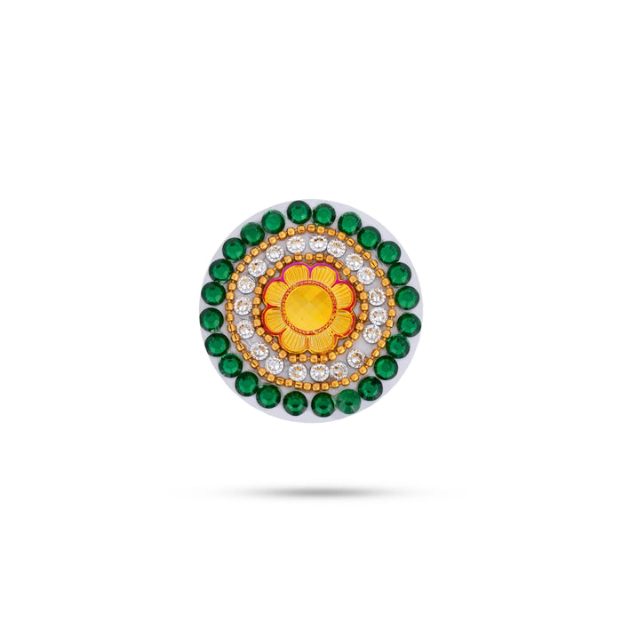 Acrylic Rangoli Design | Peacock Design Muggulu Rangoli Kolam/ Kundan Stone Kolam Design for Home Decor - Kolam & Rangoli