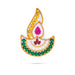 Acrylic Rangoli | Deep Design Kundan Stone Rangoli Design/ Muggulu Rangoli for Home Decor - Kolam & Rangoli