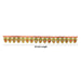 Leaf Design Toran - 32 Inches | Golden & Green Colour Thoran / Bandanwar / Door Hanging Toran for Home - Toran
