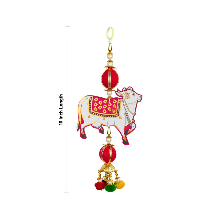 Cow Design Wall Hanging Pair – 10 Inches | Decorative Hanging / Stylish Home & Living Room Decor