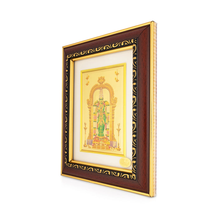 Madurai Meenakshi Wall Frame - 8 x 7 Inches | Goddess Meenatchi Photo Frame for Pooja Room