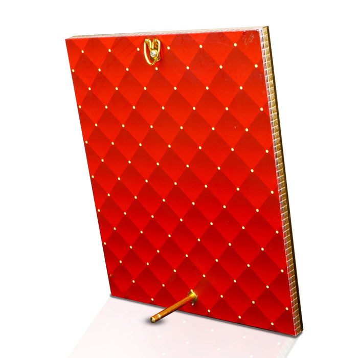 Synthetic Photo Frame - 7 x 8 Inches | Photo Frame/ Rosewood Picture Frame for Home Decor/ Assorted Design - Hindu God Photos & Frames