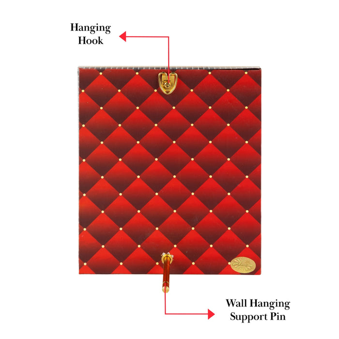 Photo Frame - 7 x 6 Inches | Picture Frame/ Wall Picture Frame For Wall Decor/ Assorted Design - Hindu God Photos & Frames