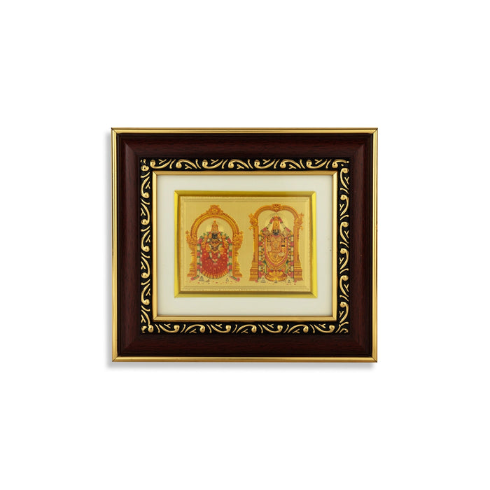 Photo Frame - 7 x 6 Inches | Picture Frame/ Wall Picture Frame For Wall Decor/ Assorted Design - Hindu God Photos & Frames