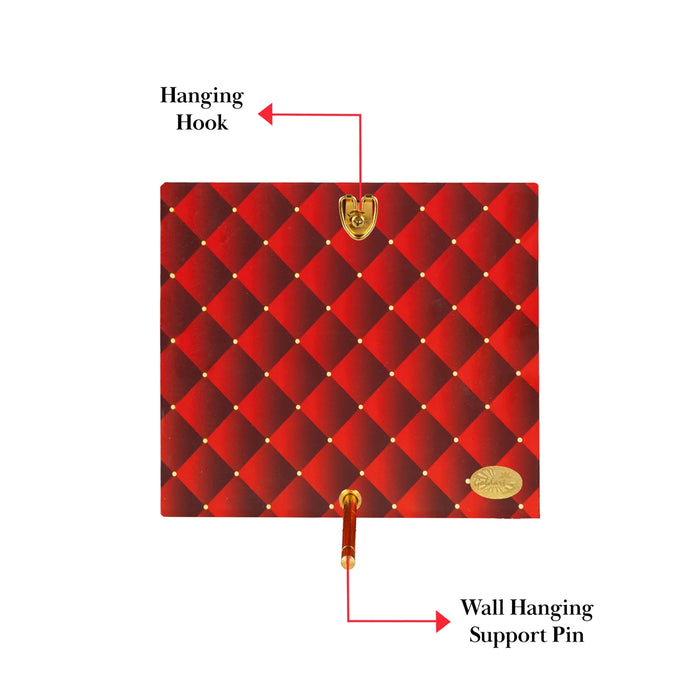 Photo Frame - 7 x 6 Inches | Picture Frame/ Wall Picture Frame For Wall Decor/ Assorted Design - Hindu God Photos & Frames