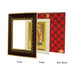 Photo Frame - 7 x 6 Inches | Picture Frame/ Wall Picture Frame For Wall Decor/ Assorted Design - Hindu God Photos & Frames