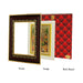 Photo Frame - 7 x 6 Inches | Picture Frame/ Wall Picture Frame For Wall Decor/ Assorted Design - Hindu God Photos & Frames