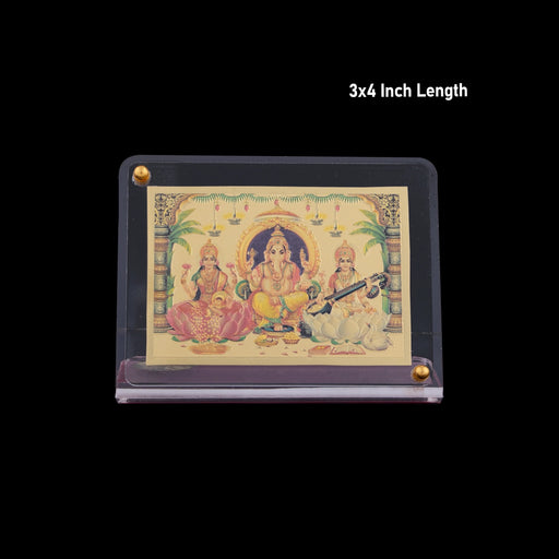 Acrylic Photo Stand - 3 x 4 Inches | Acrylic Car Dashboard Photo Stand/ Acrylic Picture Frame Stand For Car - Car Stand & Car Accessories