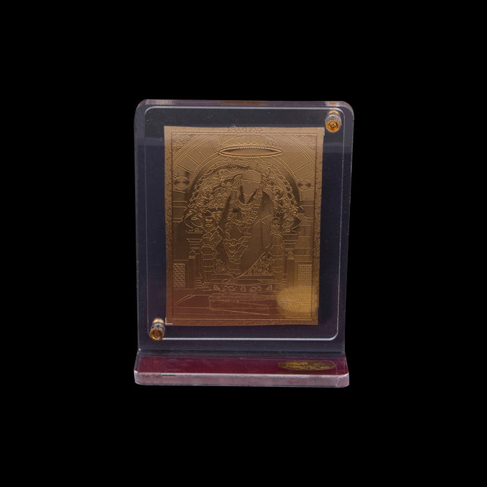 Acrylic Photo Stand - 3 x 4 Inches | Acrylic Car Dashboard Photo Stand/ Acrylic Picture Frame Stand For Car - Car Stand & Car Accessories