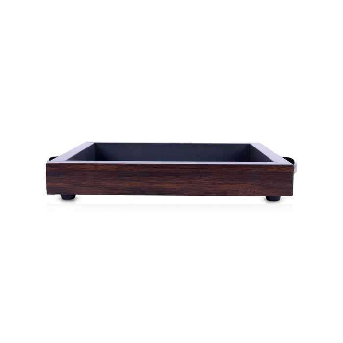 Tanjore Painting Wooden Tray - 7 x 11 Inches | Duuble Annam Design Plate / Decorative Serving Tray