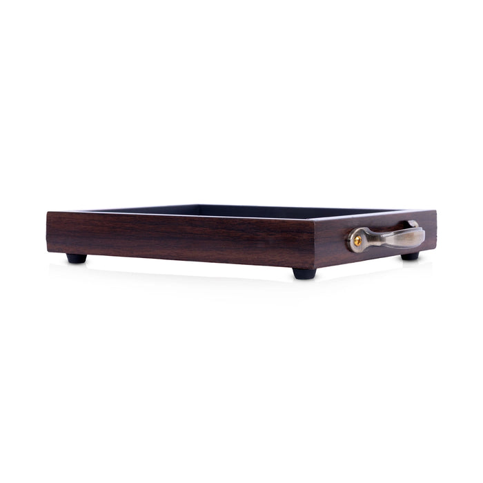 Tanjore Painting Wooden Tray - 7 x 11 Inches | Duuble Annam Design Plate / Decorative Serving Tray