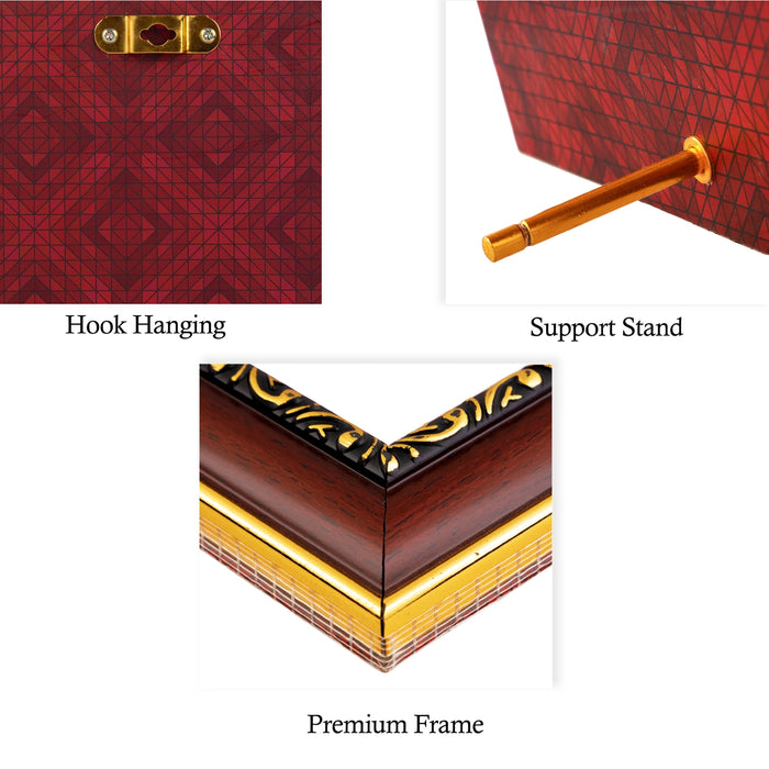 Annapoorni Photo Frame - 10 x 8 Inches | Devi Picture Frame for Living Room & Pooja Space