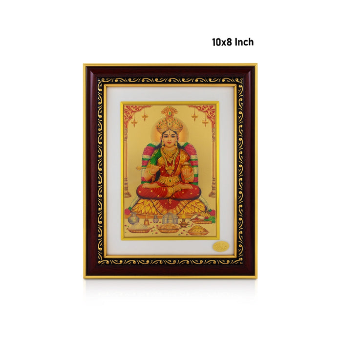 Annapoorni Photo Frame - 10 x 8 Inches | Devi Picture Frame for Living Room & Pooja Space