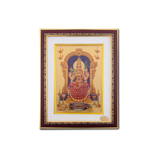Synthetic Photo Frame - 8 x 10 Inches | Photo Frame/ Rosewood Picture Frame for Home Decor/ Assorted Design - Hindu God Photos & Frames