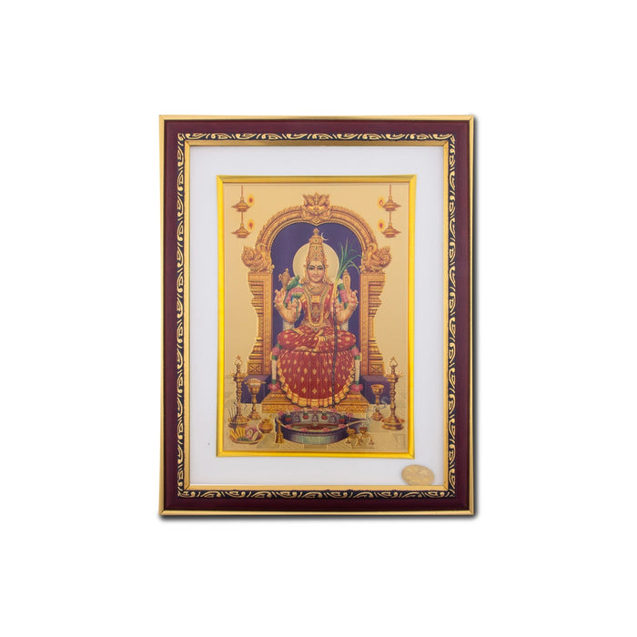 Synthetic Photo Frame - 8 x 10 Inches | Photo Frame/ Rosewood Picture Frame for Home Decor/ Assorted Design - Hindu God Photos & Frames