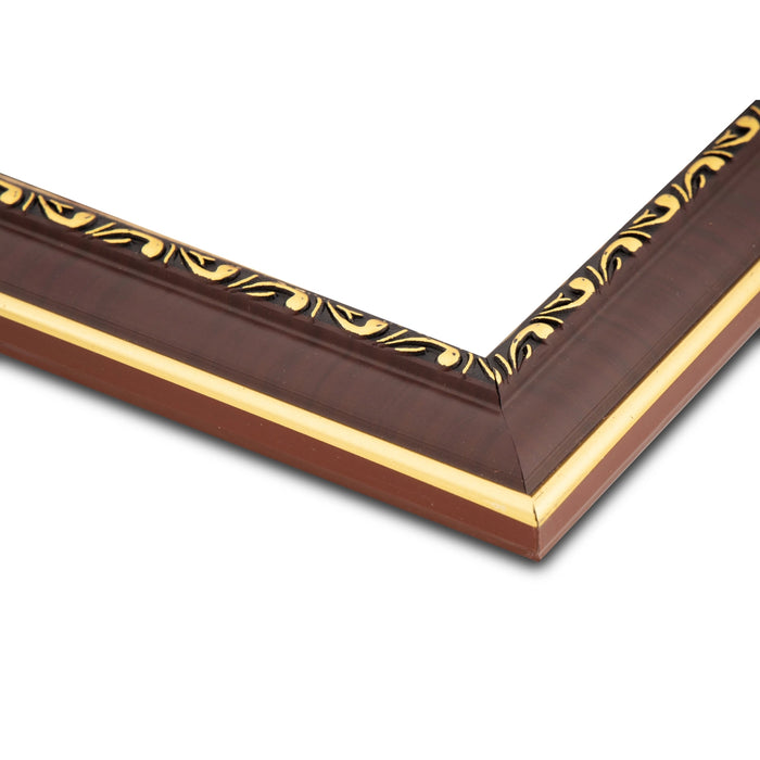 Synthetic Photo Frame - 8 x 10 Inches | Photo Frame/ Rosewood Picture Frame for Home Decor/ Assorted Design - Hindu God Photos & Frames