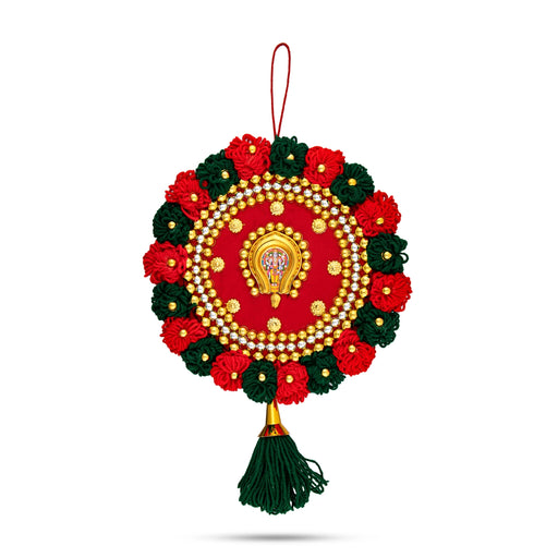 Nettipattam Wall Hanging - 13 x 9 Inches | Hand Decorative Hanging/Wall Hanging Decor/Wall Decoration for Home - Wall Hanging