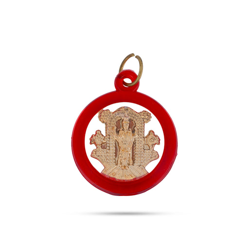 Ayyappa Dollar - 1 x 1 Inch | Ayyappa Locket/ Ayyappa Pendant for Men And Women - Mala & Pendant