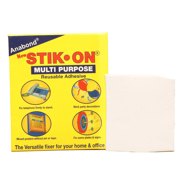 Anabond Stick On - 10 Gms | Stationery Items/ Stick On Multi Purpose Reusable Adhesive